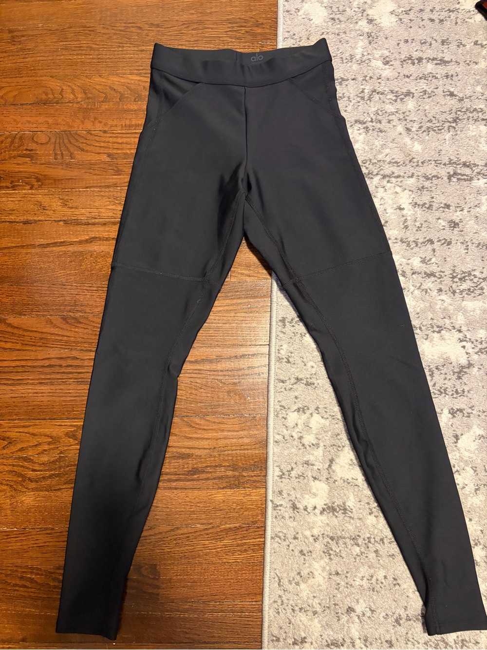 ALO Yoga Black High-Waist Performance Leggings